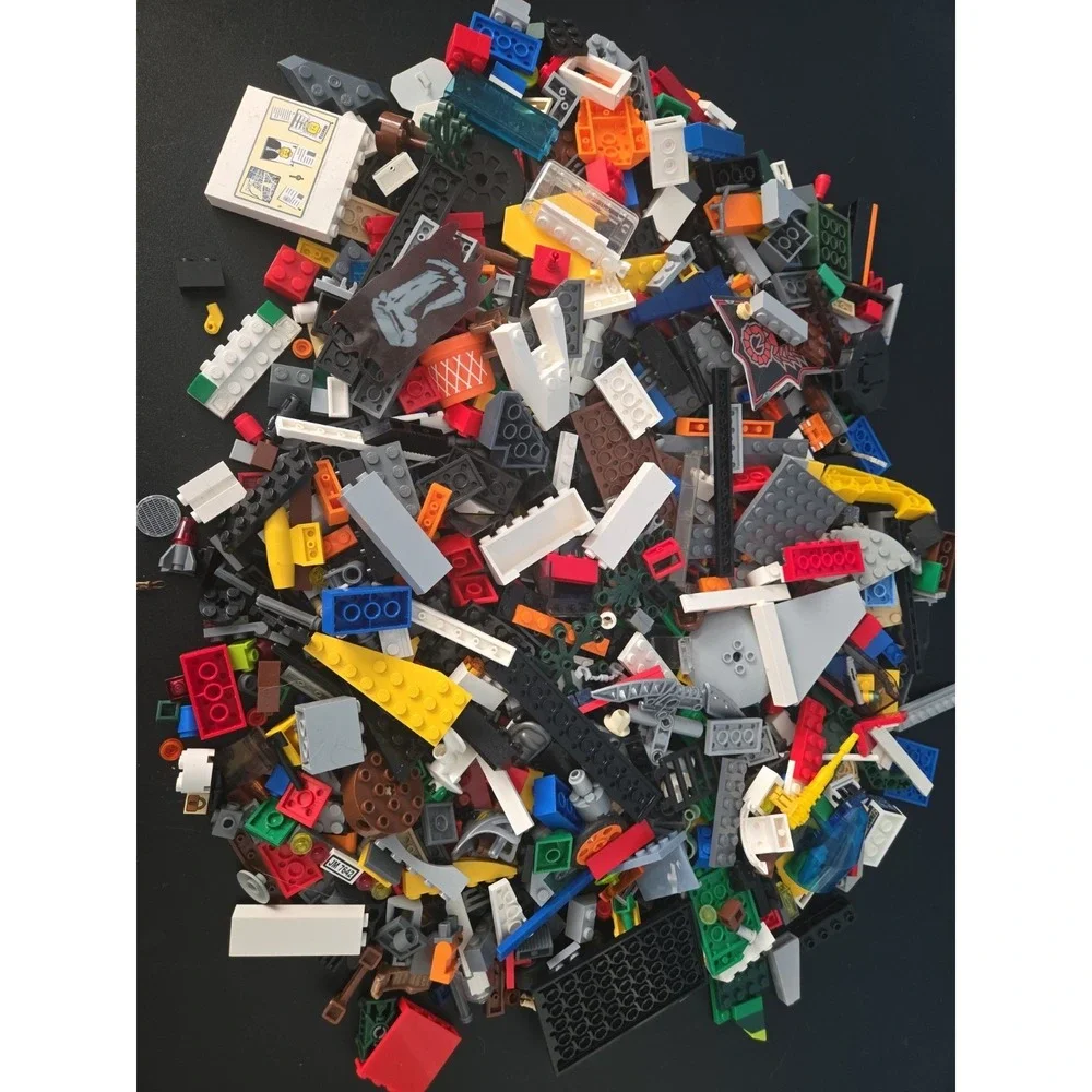 LEGO 2 LB Bags Of Bulk Assorted Parts Pieces Bricks Lots of Variety - Picture 1 of 9